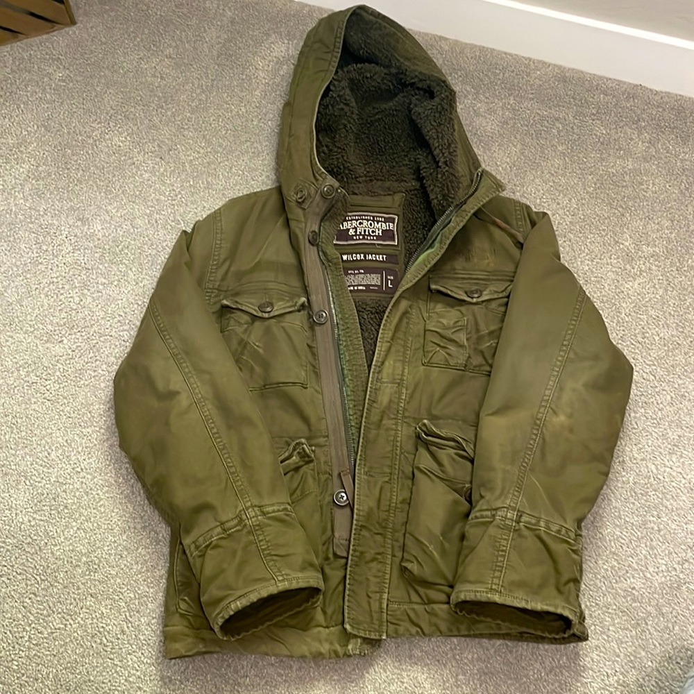 Abercrombie and Fitch Mens Wilcox Jacket.